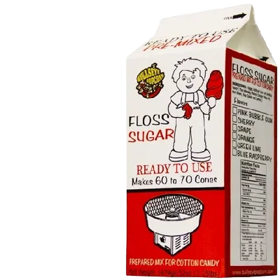 BARBE À PAPA SUCRE PRÉ-MÉLANGÉ – CERISE