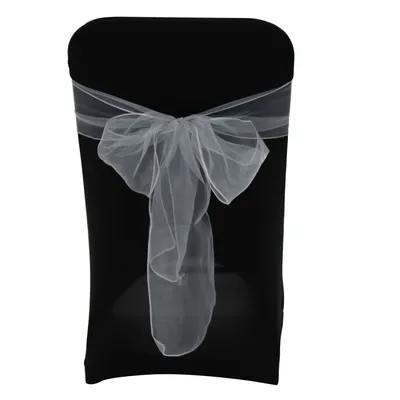 BOUCLE DE CHAISE ORGANZA – ARGENT