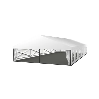 CHAPITEAU TENTE À STRUCTURE - TOIT BLANC