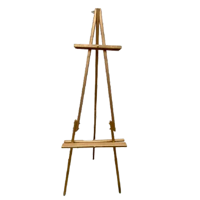 CHEVALET EN BOIS OR