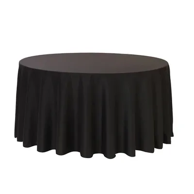 NAPPE RONDE POLYESTER 120’’ - NOIRE