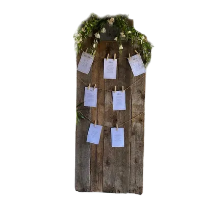 PLAN DE TABLE AUTOPORTANT – BOIS DE GRANGE