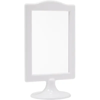 CADRE BLANC PRÉSENTOIR DOUBLE FACE SUR PIED