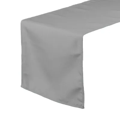 CHEMIN DE TABLE POLYESTER – ARGENT