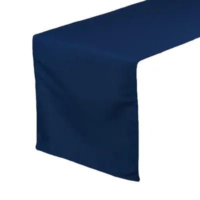 CHEMIN DE TABLE POLYESTER – BLEU MARIN