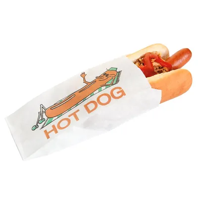 SACS EN PAPIER (ENVELOPPE)  POUR HOT DOG – 50 UN