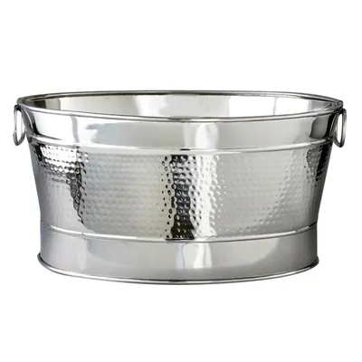 SEAU GRAND FORMAT OVALE - INOX