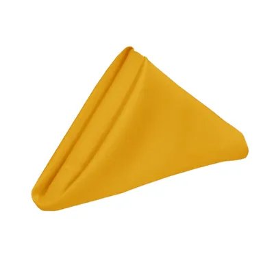 SERVIETTE DE TABLE POLYESTER – OR