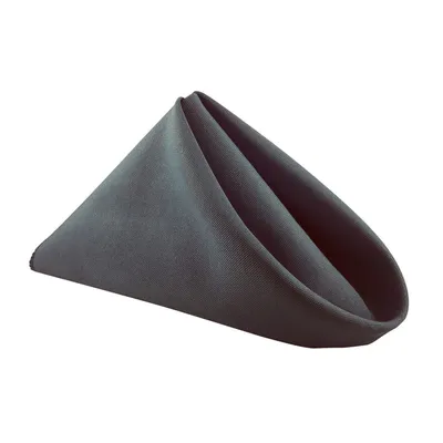 SERVIETTE DE TABLE POLYESTER – CHARBON