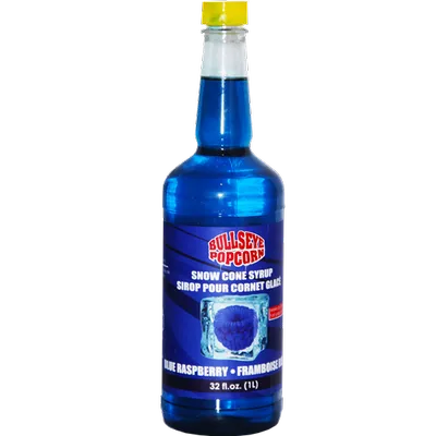 SNOW CONE SIROP POUR CORNET GLACÉ - FRAMBOISE BLEUE