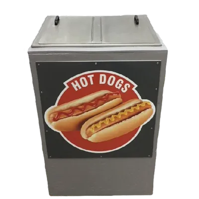 HOT DOG VAPEUR (STEAMER) COMMERCIAL 120V – AVEC MEUBLE