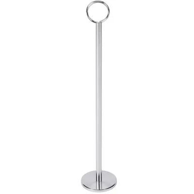 SUPPORT À CARTE INOX - 12"