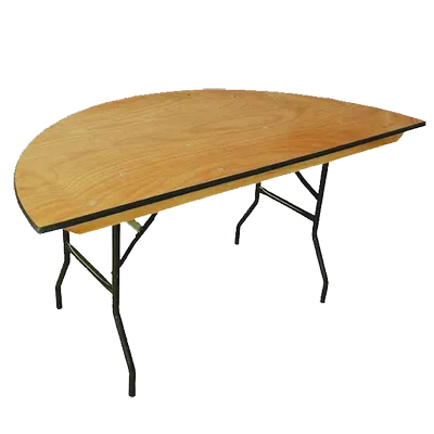 TABLE PLIANTE DEMI ROND 30’’X 60’’