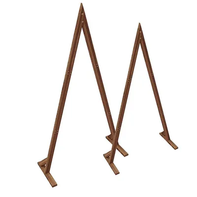 ARCHE DE CÉRÉMONIE EN BOIS TRIANGULAIRE 8’