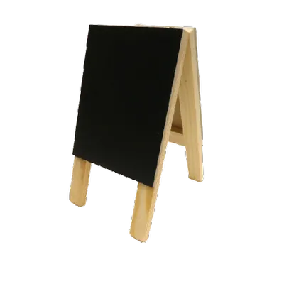 CHEVALET EN BOIS AVEC ARDOISE POUR TABLE