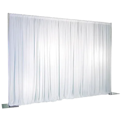 RIDEAU OPAQUE EN SPANDEX – BLANC