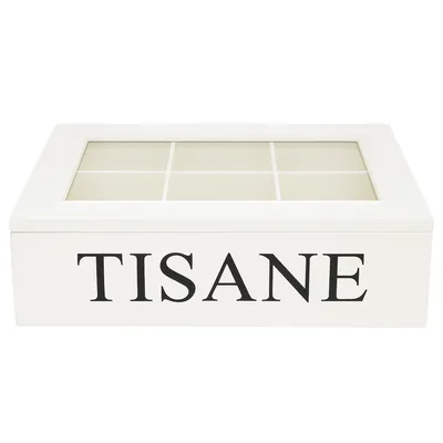 COFFRET DE SERVICE POUR TISANES