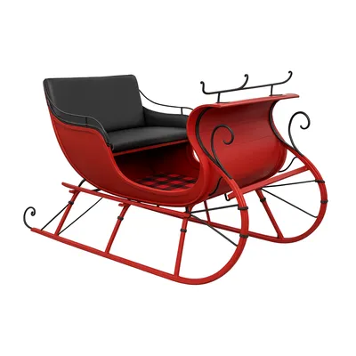 TRAÎNEAU DE NOËL ANTIQUE