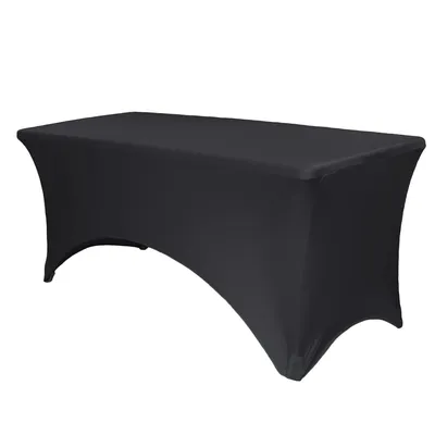 NAPPE SPANDEX RECTANGULAIRE 24’’X48’’ – NOIRE