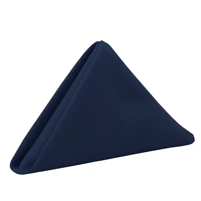 SERVIETTE DE TABLE POLYESTER – BLEU MARINE