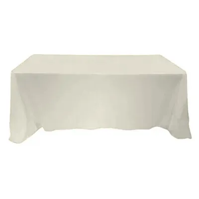NAPPE RECTANGULAIRE POLYESTER 90 X 156’’ – IVOIRE (CRÈME)