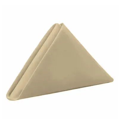 SERVIETTE DE TABLE POLYESTER – CHAMPAGNE