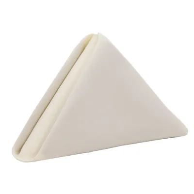 SERVIETTE DE TABLE POLYESTER – IVOIRE (crème)